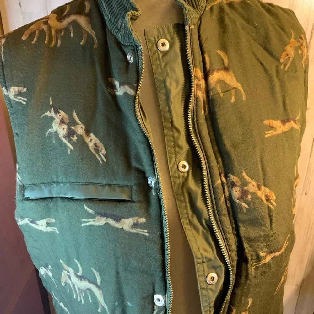 Lauren by Ralph Lauren lightly puffy reversible vest. Mist likely a small - Picture 9 of 9